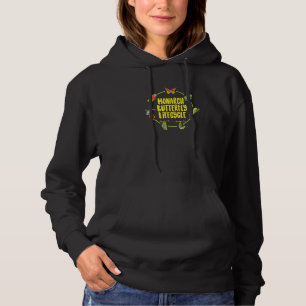 Monarch vlinder levenscyclus insect rups maar hoodie