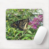 Monarch vlinder mousepad muismat (Met muis)