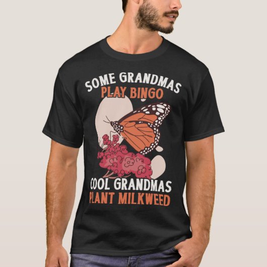 Monarch Vlinder Oma Plant Milkweed Pullover (Voorkant)