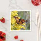 Monarch vlinder papier servet (Insitu)