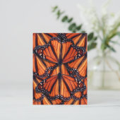 monarch vlinder - postkaart (Staand voorkant)