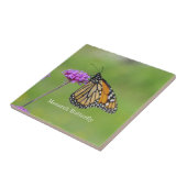 Monarch vlinder tegel tegeltje (Zijkant)