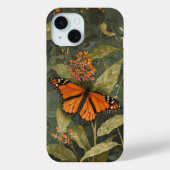 Monarch Vlinder Telefoon Case (Achterkant)