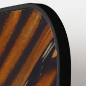 Monarch vlinder vleugels cirkelvormig patroon clos pickleball paddle (Links Detail)