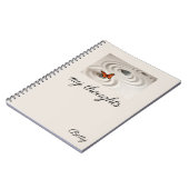 Monarch Vlinder Zen Tuin Notitieboek 6,5 x 8,75 (Linkerzijde)