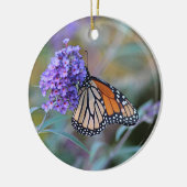 Monarch-vlinderprofiel Keramisch Ornament (Links)