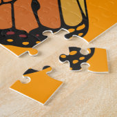 monarch vlinderpuzzel legpuzzel (Zijkant)
