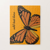 monarch vlinderpuzzel legpuzzel (Verticaal)