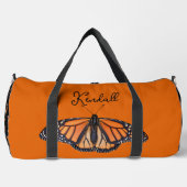 Monarch vlinders gepersonaliseerd plunjezak (Voorkant)