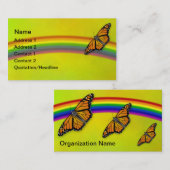 Monarchen & de Personaliseerbare Visitekaartjes (Voorkant / Achterkant)