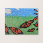 Monarchen Migreren Folk Art of Clay Legpuzzel (Horizontaal)