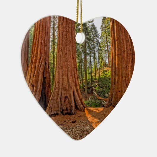 Monarchen van het bos keramisch ornament (Rechts)