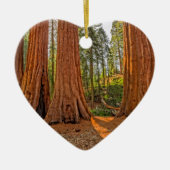 Monarchen van het bos keramisch ornament (Voorkant)