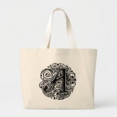 Monarchia "A" Grote Tote Bag (Voorkant)