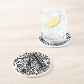 Monarchia "A"-Onderzetter Zandsteen Onderzetter (Zijkant)