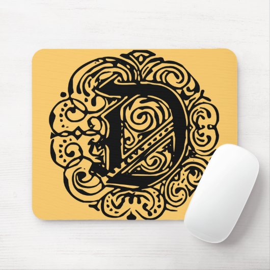 Monarchia Black "D" Muismat (Met muis)