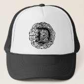 Monarchia Black "D" Trucker Pet (Voorkant)