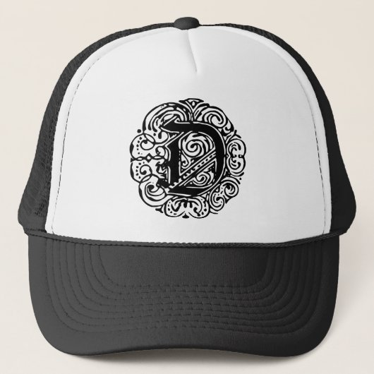 Monarchia Black "D" Trucker Pet (Voorkant)