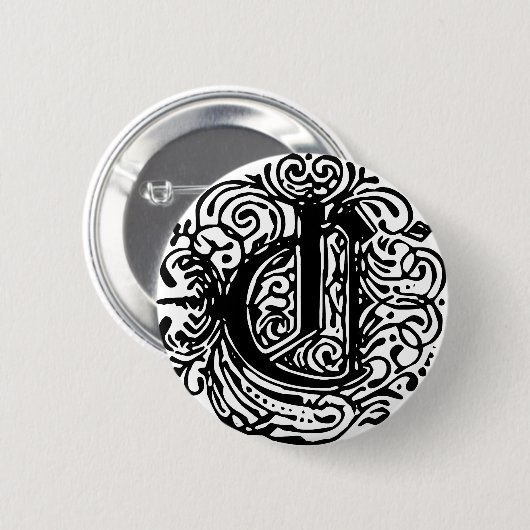 Monarchia "C" Ronde Button 5,7 Cm (Voorkant /achterkant)