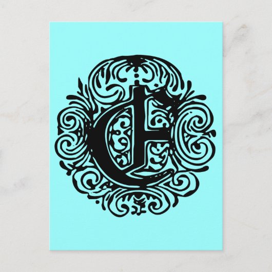 Monarchia "E" Briefkaart (Voorkant)