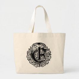 Monarchia "E" Grote Tote Bag