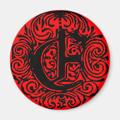 Monarchia "E" Magneet (Voorkant)