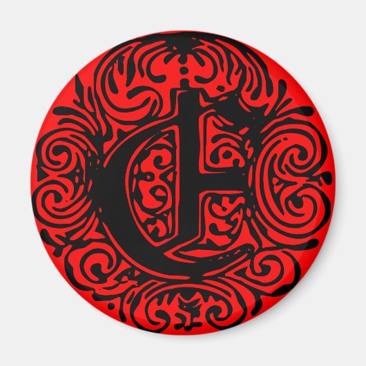 Monarchia "E" Magneet (Voorkant)