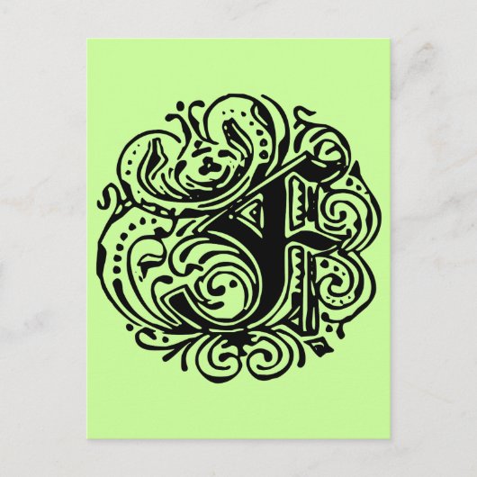 Monarchia "F" Briefkaart (Voorkant)