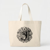 Monarchia "F" Grote Tote Bag (Voorkant)
