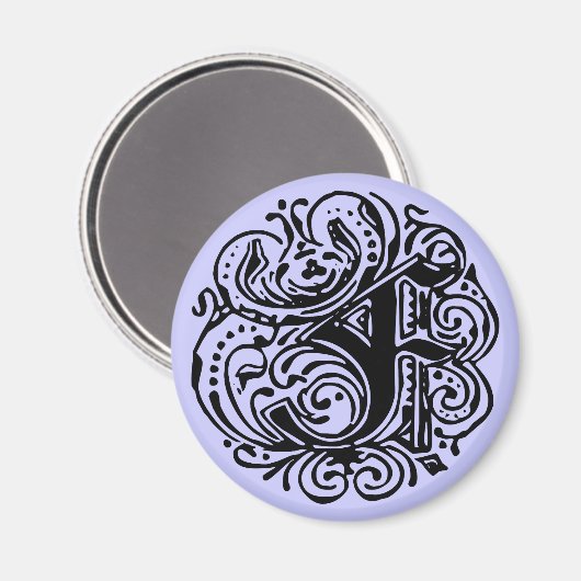 Monarchia "F" Magneet (Voorkant / Achterkant)