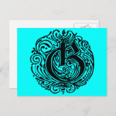 Monarchia "G" Briefkaart (Voorkant / Achterkant)