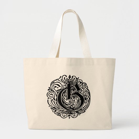 Monarchia "G" Grote Tote Bag (Voorkant)