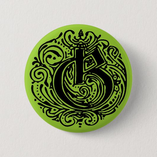 Monarchia "G" Ronde Button 5,7 Cm (Voorkant)