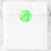 Monarchia Green "A" Ronde Sticker (Tas)