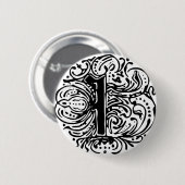 Monarchia "I" Ronde Button 5,7 Cm (Voorkant /achterkant)