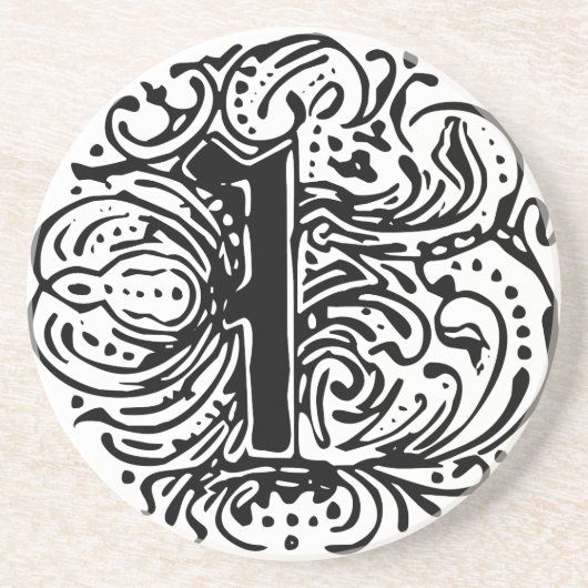 Monarchia "I" Zandsteen Onderzetter (Voorkant)