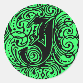 Monarchia "J" Ronde Sticker