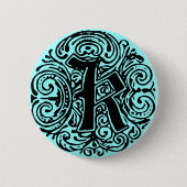 Monarchia "K" Ronde Button 5,7 Cm (Voorkant)