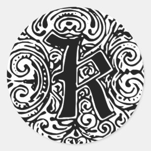Monarchia "K" Ronde Sticker