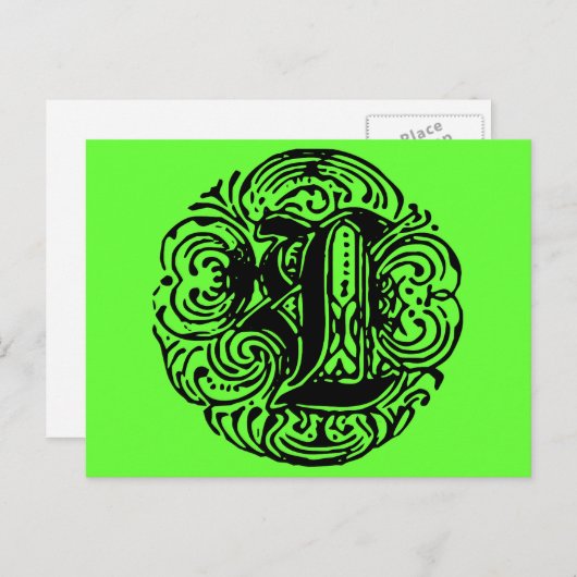 Monarchia "L" Briefkaart (Voorkant / Achterkant)