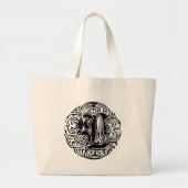 Monarchia "L" Grote Tote Bag (Voorkant)
