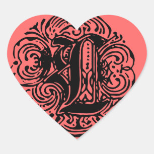 Monarchia "L" Hart Sticker