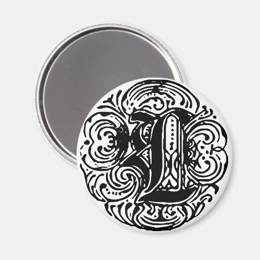 Monarchia "L" Magneet (Voorkant / Achterkant)