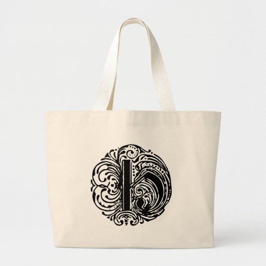 Monarchia Letter "H" Grote Tote Bag (Voorkant)