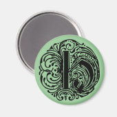 Monarchia Letter "H" Magneet (Voorkant / Achterkant)