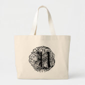 Monarchia "N" Grote Tote Bag (Voorkant)