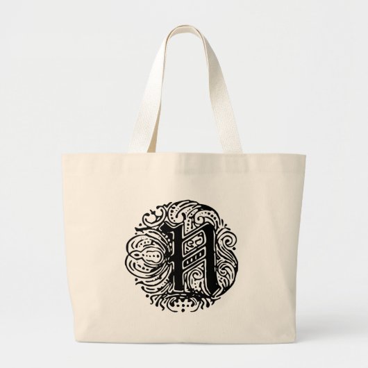 Monarchia "N" Grote Tote Bag (Voorkant)