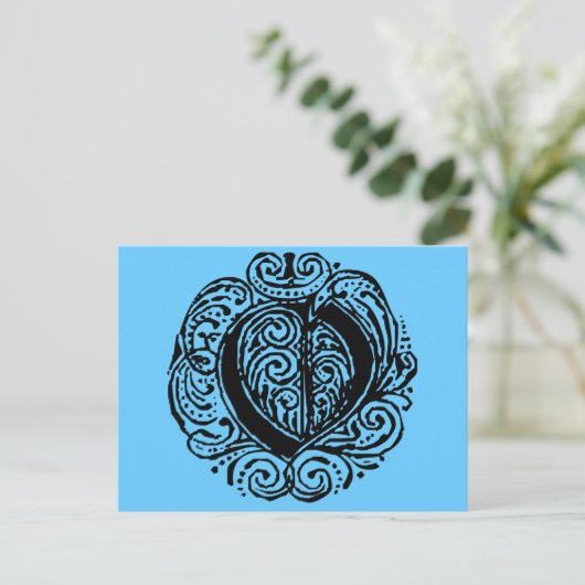 Monarchia "O" Briefkaart (Staand voorkant)