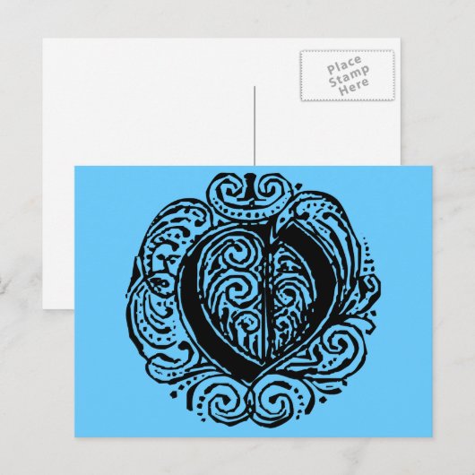 Monarchia "O" Briefkaart (Voorkant / Achterkant)