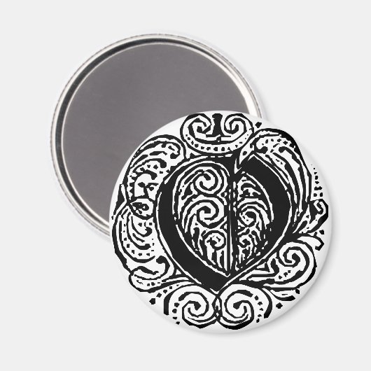 Monarchia "O" Magneet (Voorkant / Achterkant)